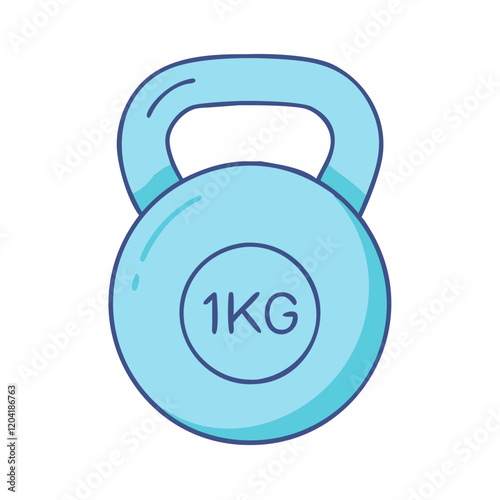 kettlebell icon, kettlebell vector illustration-simple illustration of kettlebell, perfect for kettlebell logos and icons