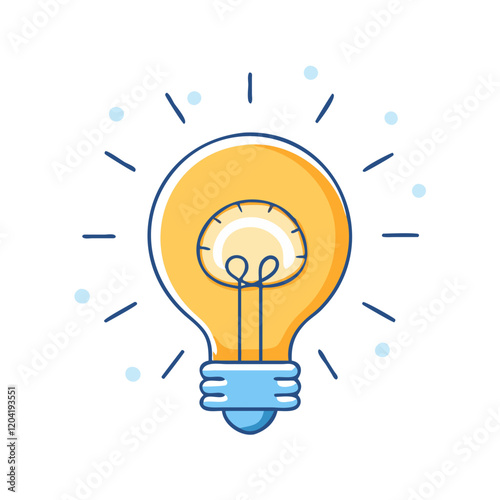 lightbulb ideas icon, lightbulb ideas vector illustration-simple illustration of lightbulb ideas, perfect for lightbulb ideas logos and icons