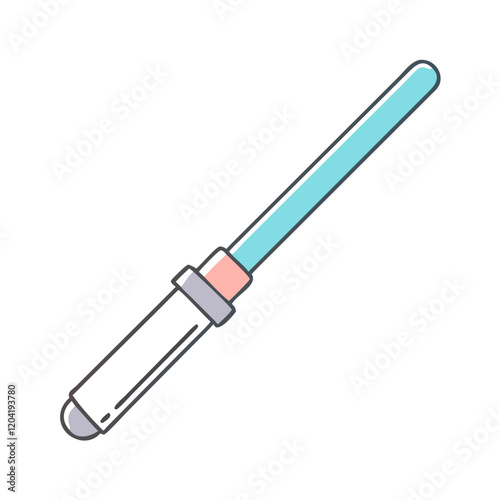 light saber icon, light saber vector illustration-simple illustration of light saber, perfect for light saber logos and icons
