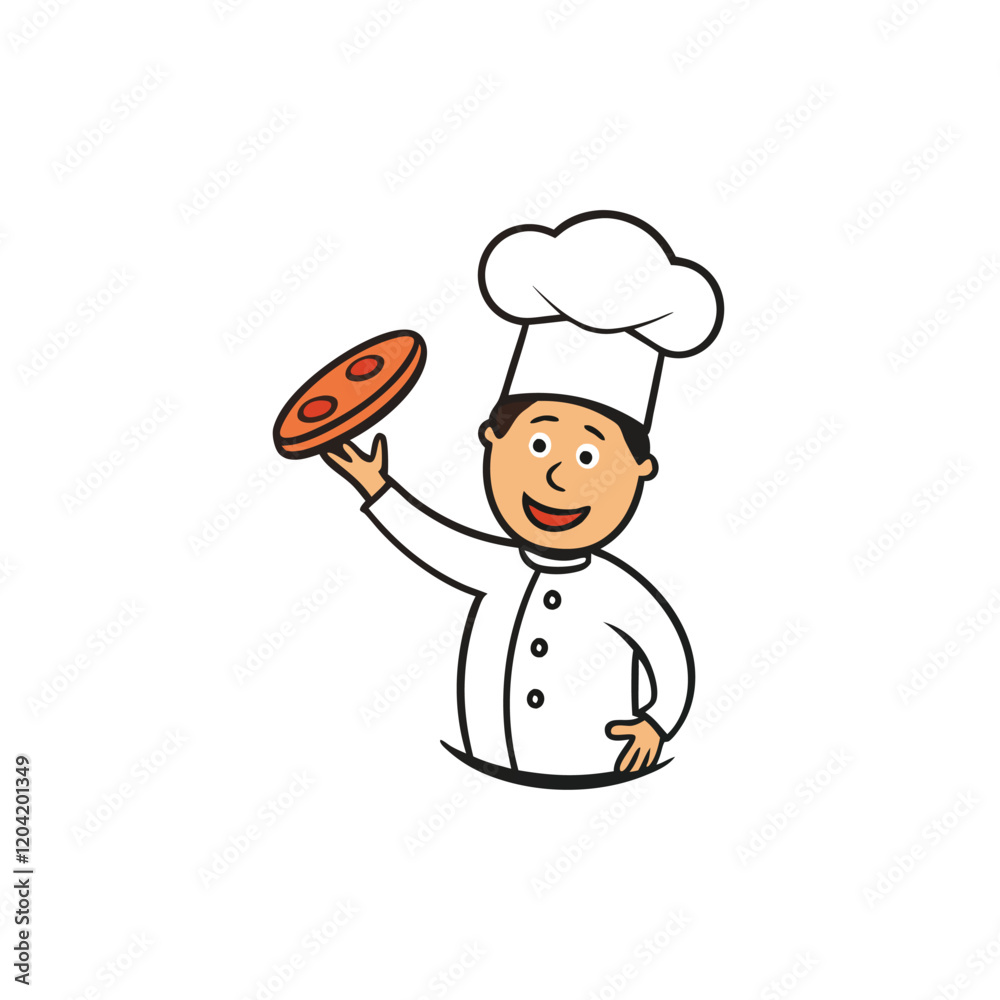 a chef tossing a pizza dough in the air a chef tossing a pizza dough in the air