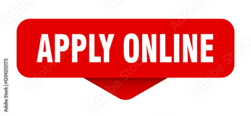 apply online sticker. apply online sign on transparent background
