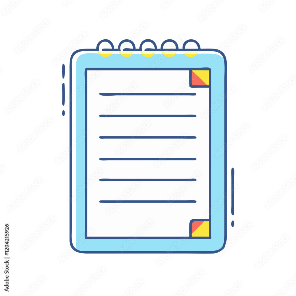 notepad icon, notepad vector illustration-simple illustration of notepad, perfect for notepad logos and icons notepad icon, notepad vector illustration-simple illustration of notepad, perfect for notepad logos and icons