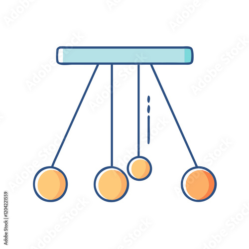 pendulum icon, pendulum vector illustration-simple illustration of pendulum, perfect for pendulum logos and icons