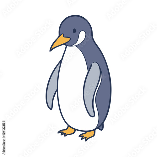 penguin icon, penguin vector illustration-simple illustration of penguin, perfect for penguin logos and icons