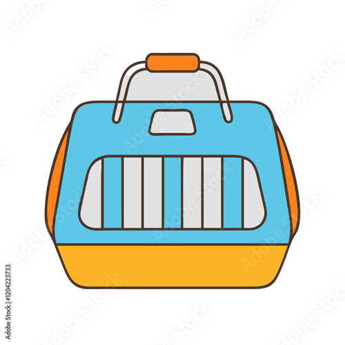 pet carrier icon, pet carrier vector illustration-simple illustration of pet carrier, perfect for pet carrier logos and icons