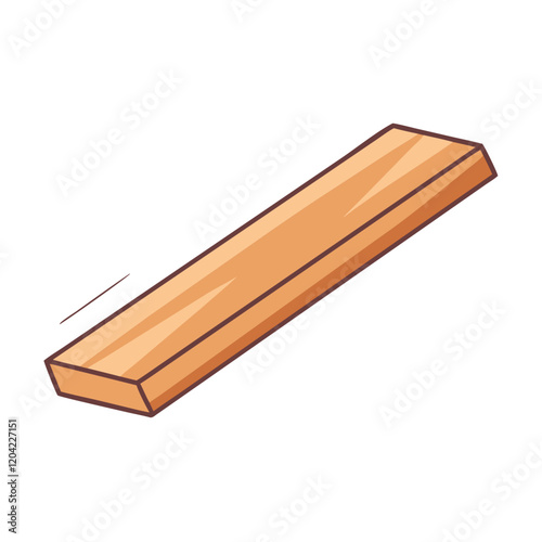 plank icon, plank vector illustration-simple illustration of plank, perfect for plank logos and icons