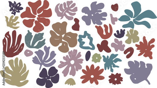 tileable pattern with flowers