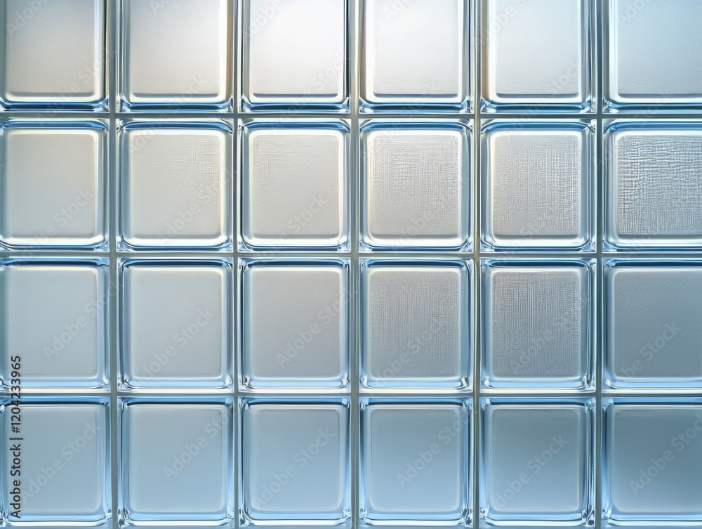 Glass block wall texture pattern background Glass block wall texture pattern background