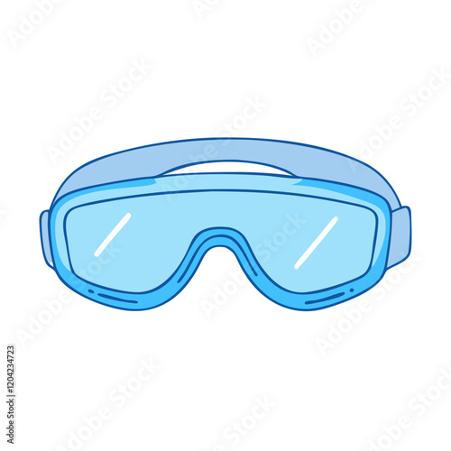 protective goggles icon, protective goggles vector illustration-simple illustration of protective goggles, perfect for protective goggles logos and icons