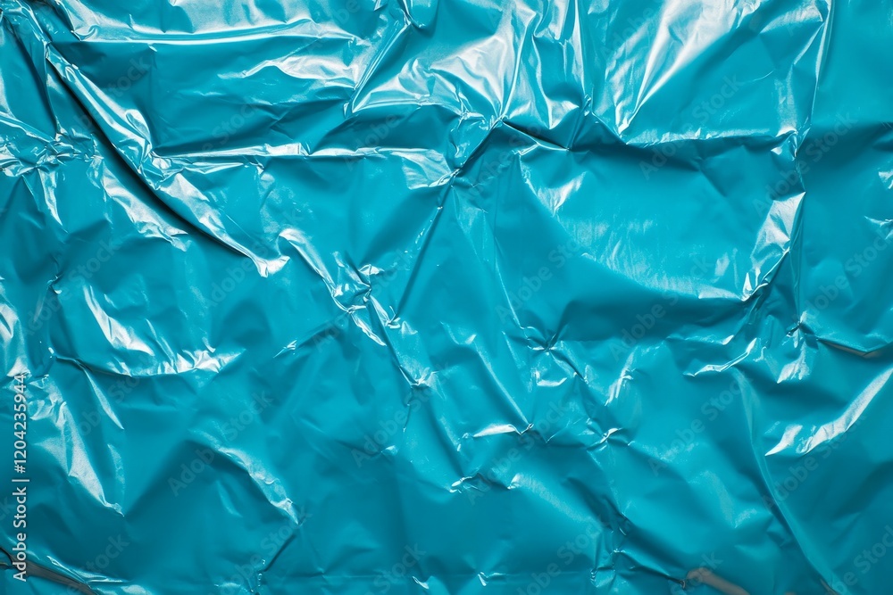 Abstract textured teal plastic background Abstract textured teal plastic background