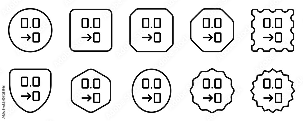 Editable reduce decimal place vector icon. Part of a big icon set family. Perfect for web and app interfaces, presentations, infographics, etc Editable reduce decimal place vector icon. Part of a big icon set family. Perfect for web and app interfaces, presentations, infographics, etc