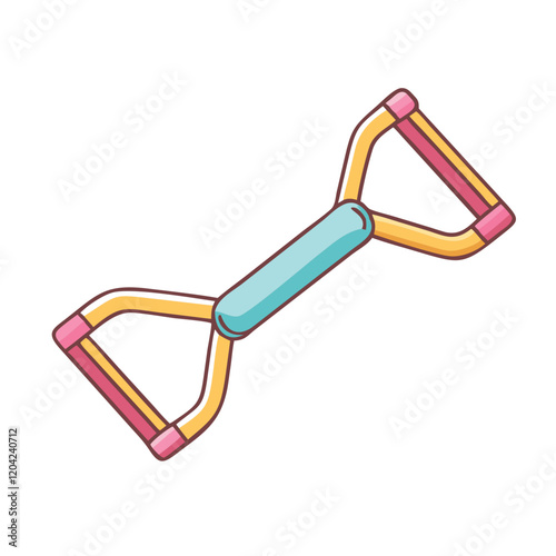 resistance band icon, resistance band vector illustration-simple illustration of resistance band, perfect for resistance band logos and icons