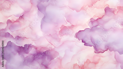 delicate watercolor background with muted pastel floral patterns