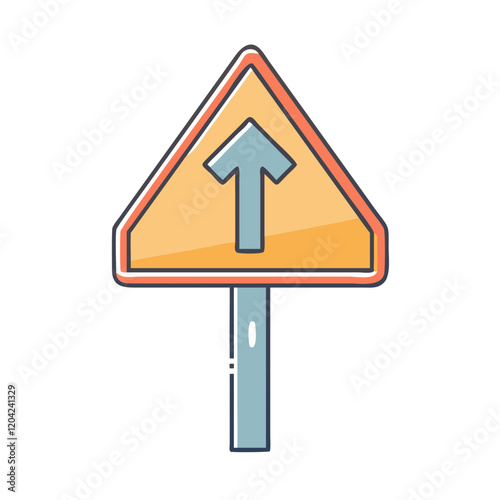 road sign icon, road sign vector illustration-simple illustration of road sign, perfect for road sign logos and icons