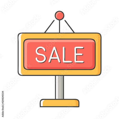 sale sign icon, sale sign vector illustration-simple illustration of sale sign, perfect for sale sign logos and icons