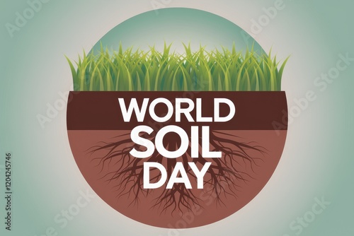 World Soil Day: Celebrating healthy soil, vital for life, food security, and the environment. photo