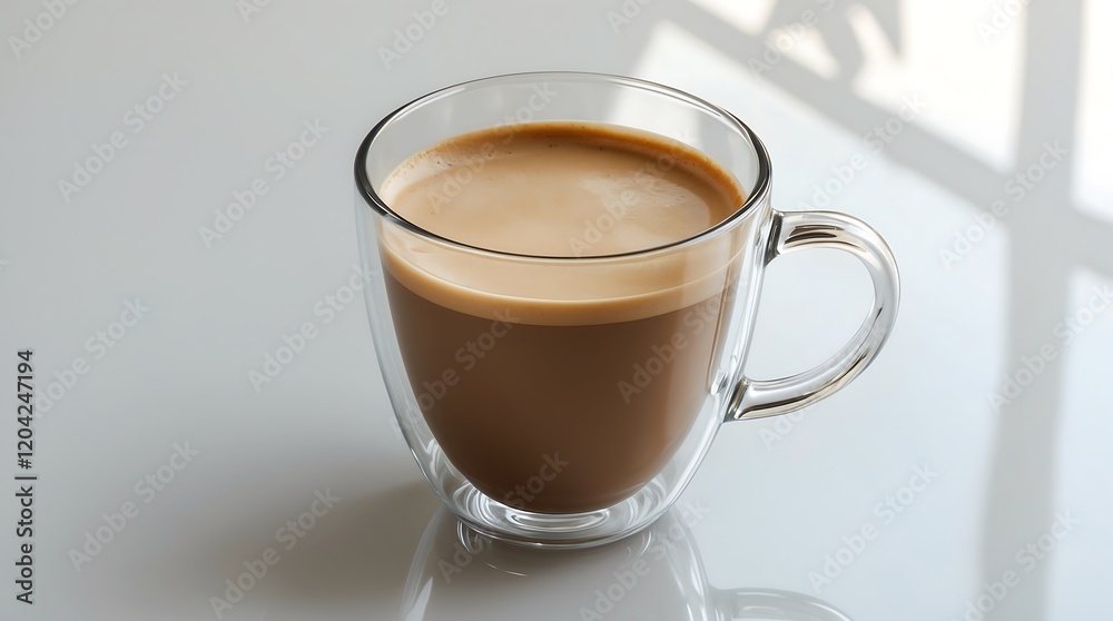 Aromatic Coffee in Double-Walled Glass Aromatic Coffee in Double-Walled Glass