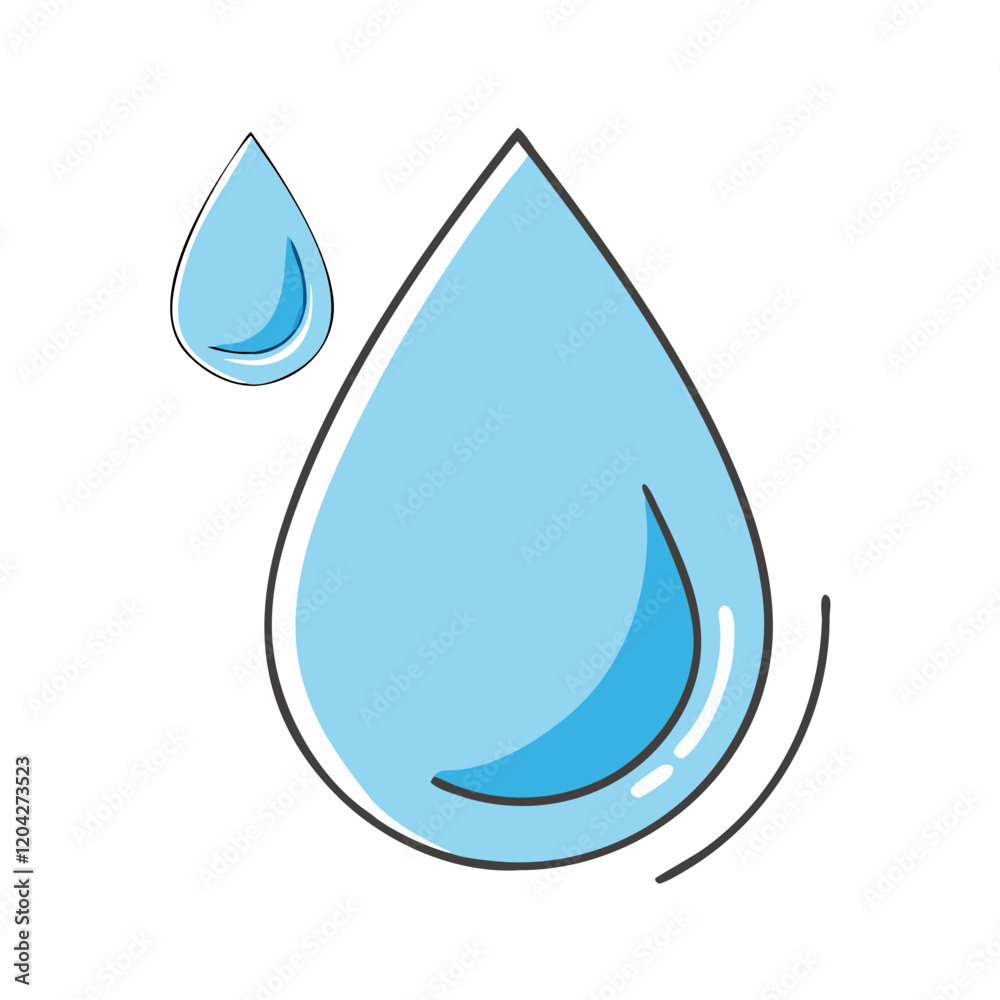 water drop icon, water drop vector illustration-simple illustration of water drop, perfect for water drop logos and icons water drop icon, water drop vector illustration-simple illustration of water drop, perfect for water drop logos and icons
