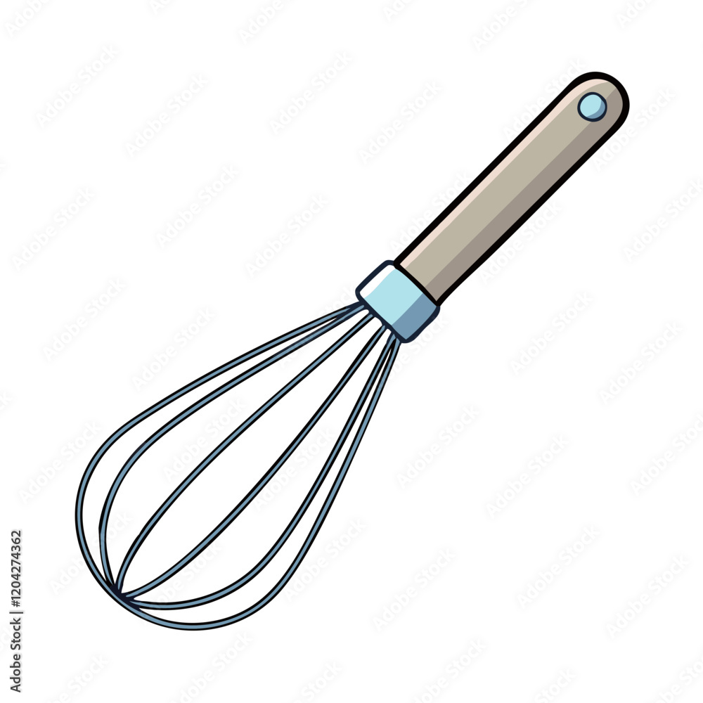 Fototapeta premium whisk icon, whisk vector illustration-simple illustration of whisk, perfect for whisk logos and icons