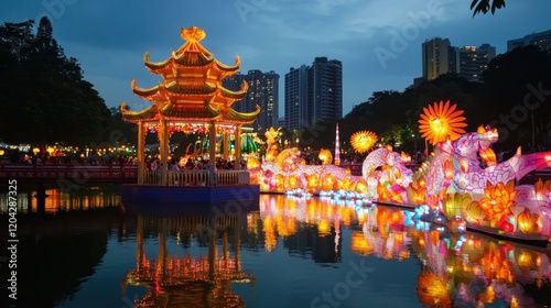 Lantern Festival on Vesak Day