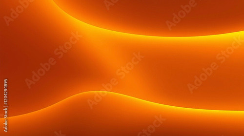 Luxurious Golden Gradient Abstract with Soft Curves and Elegant Warm Tones