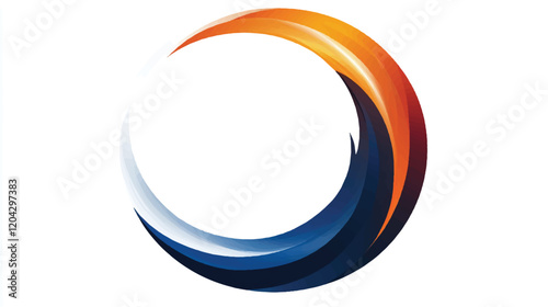 Multiple screens display a vibrant, swirling abstract design, possibly from an art or design app.
