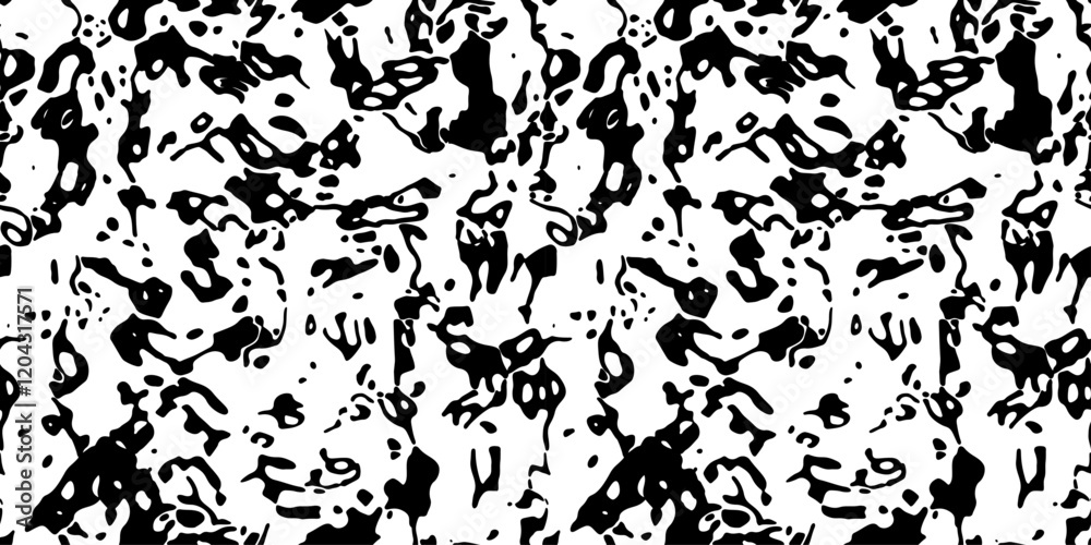Seamless pattern of abstract doodle shapes in a minimalist style. Trendy black-and-white design featuring basic forms, ideal for modern art backgrounds and wallpaper designs. Seamless pattern of abstract doodle shapes in a minimalist style. Trendy black-and-white design featuring basic forms, ideal for modern art backgrounds and wallpaper designs.