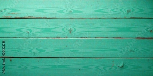 Wallpaper Mural A Textured Background of Aqua-Colored Wooden Planks with Visible Grain and Subtle Imperfections Torontodigital.ca