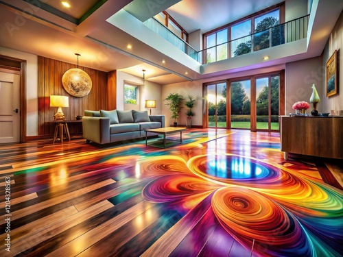 Dream home flooring: transcend reality with innovative, stylish, and surprisingly practical floor choices. photo