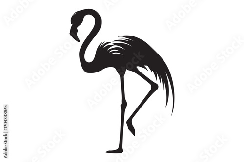 flamingo silhouette