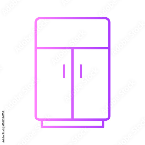 drawers gradient icon