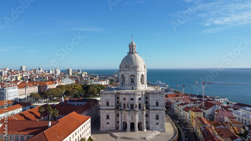 Lisboa, Panteão Nacional, Portugal, monumento histórico, arquitetura, património cultural, turismo, viagem, ponto turístico, cartão-postal, vista panorâmica, história, arquitetura barroca, cultura, ed