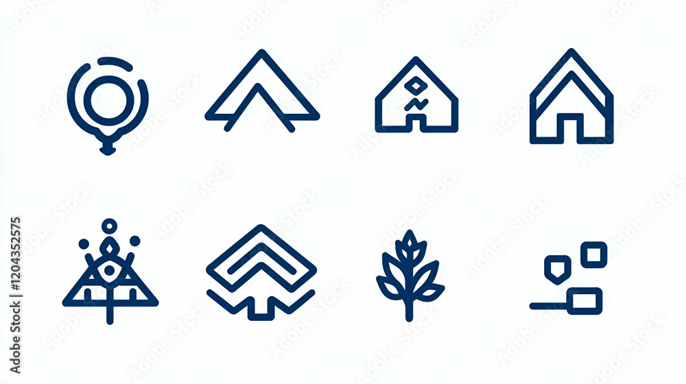 Diverse Line Icons Collection, showcasing various themes in a minimalist design, ideal for modern digital projects and presentations. Diverse Line Icons Collection, showcasing various themes in a minimalist design, ideal for modern digital projects and presentations.