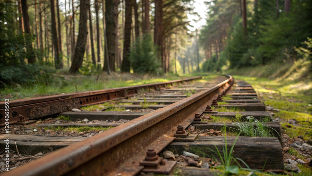 Fototapeta premium railroad tracks
