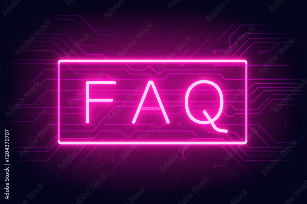 Vibrant red neon Vibrant red neon