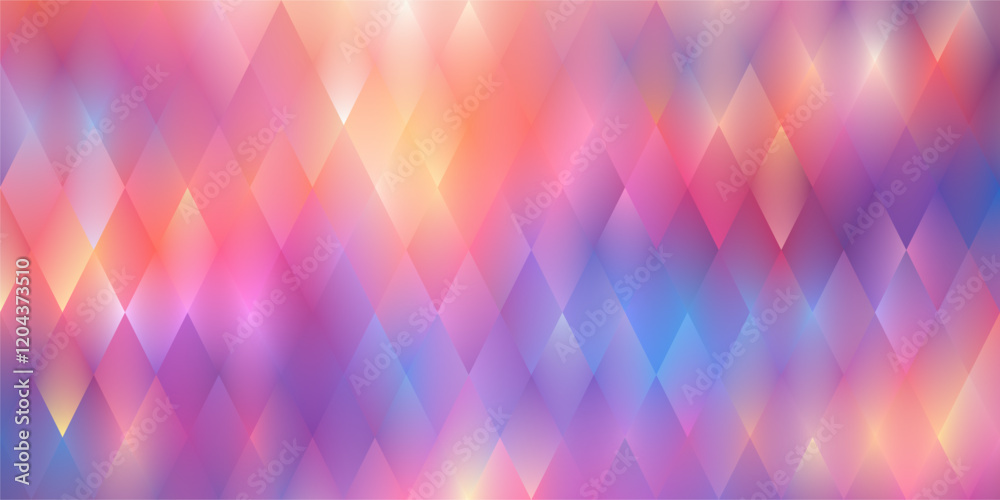 Abstract bright rhomb background. Rhombus bg.