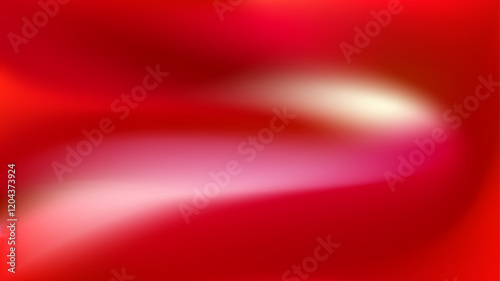 Elegant red gradient. Light and shadow blurred, flowing effect.