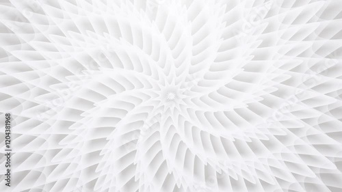 White abstract pattern loop background animation.