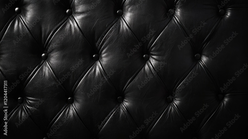 Fototapeta premium Elegant dark leather texture sophisticated and dramatic atmosphere