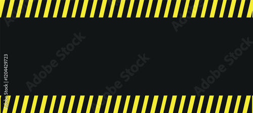 yellow black road strip vector icon