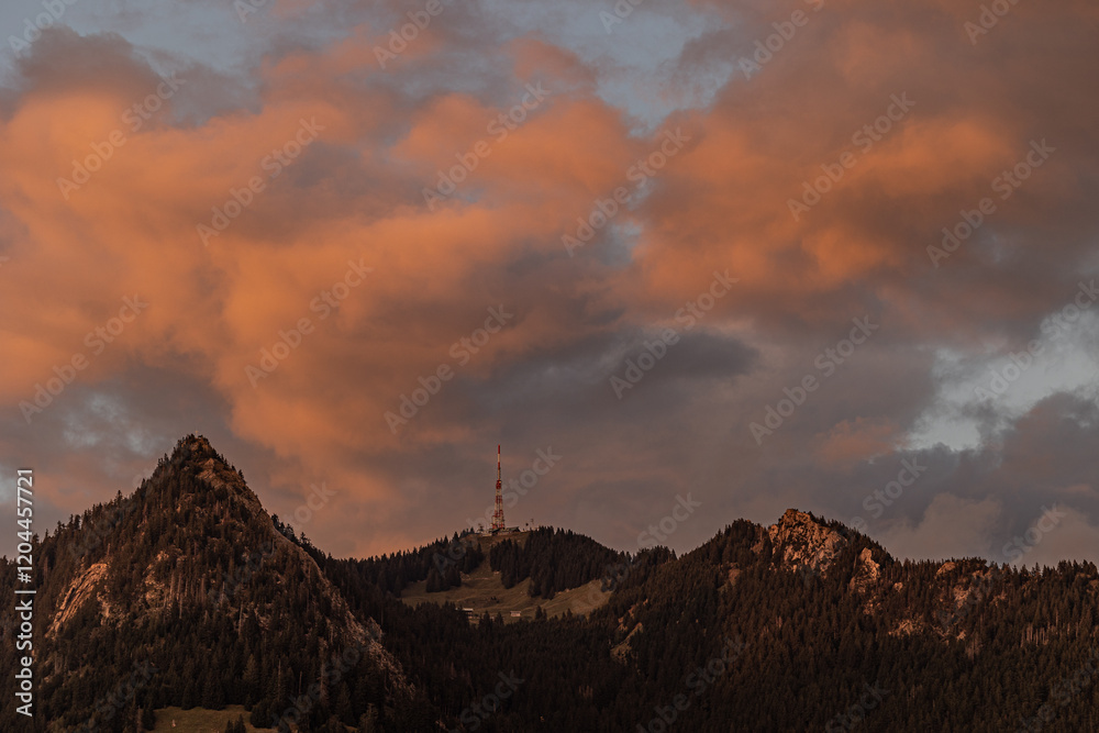 Fototapeta premium Grünten Blick