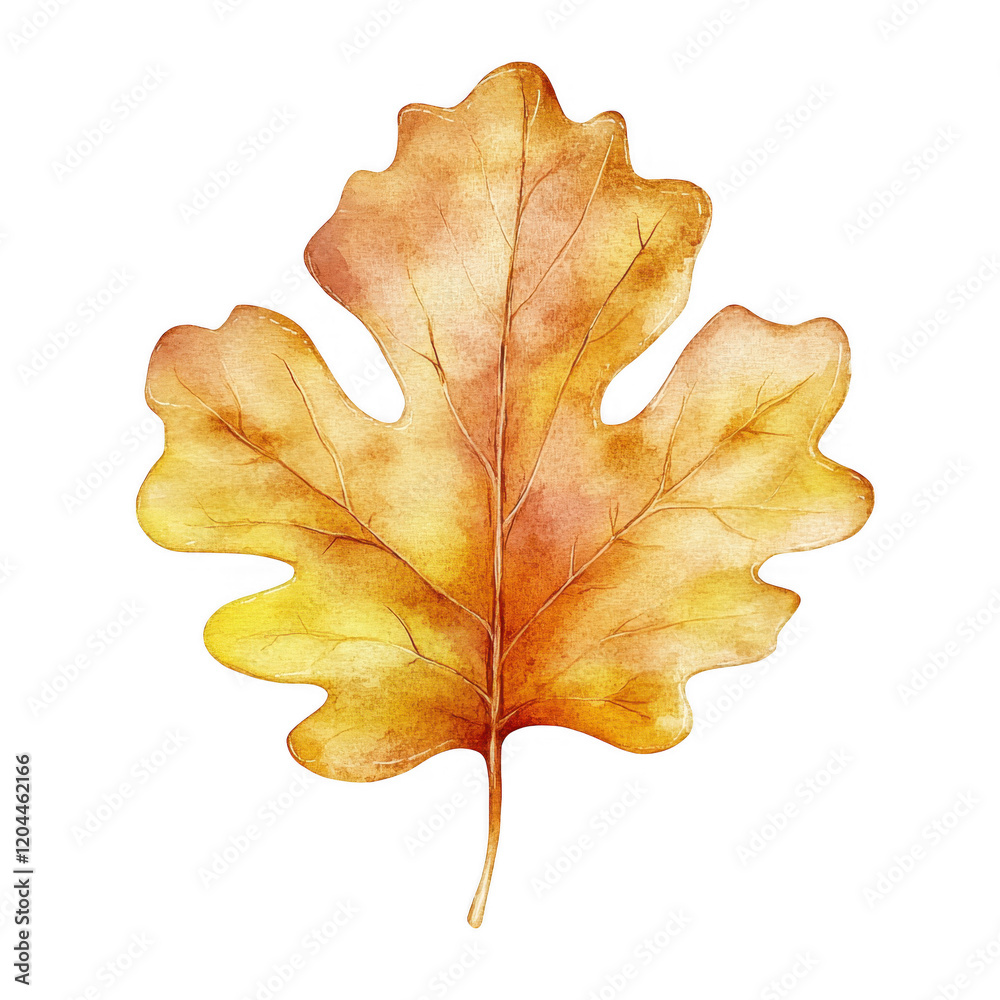 Fototapeta premium Autumn Foliage Clipart Vector Illustration