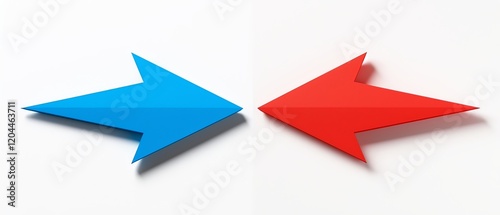 Red and Blue Arrows Pointing Left or Right Free Download Red and Blue Arrows Pointing Left or Right - GFXLoad