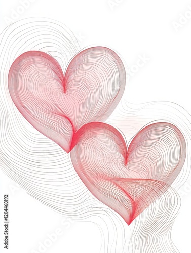 Love heart illustrations