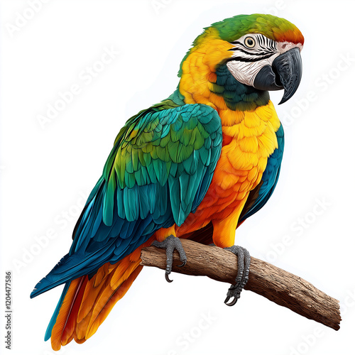 blue and yellow macaw ara