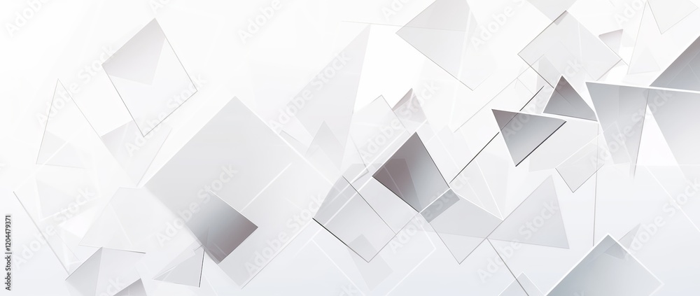 Minimalist White and Gray Geometric Background with White Paper Texture Minimalist White and Gray Geometric Background with White Paper Texture