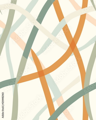 Wallpaper Mural Seamless wallpaper, texture, background pattern. Elegant minimalistic pattern for wallpaper curtain_042 Torontodigital.ca