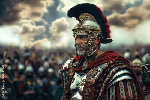 Roman Legionaries in Battle
