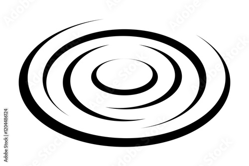 spiral, vortex vector, element design