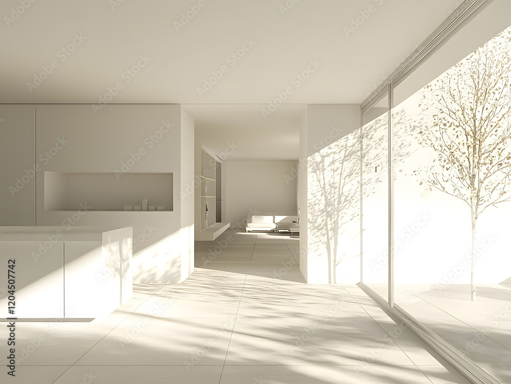 Obraz premium interior modern house